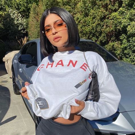 kylie jenner vintage chanel|Kylie Jenner's Vintage Chanel Athleisure Is Perfect .